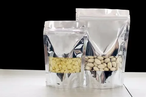 تصویر 2 از پاکت ایستاده زیپ دار پنجره مستطیل + مقاوم و با کیفیت